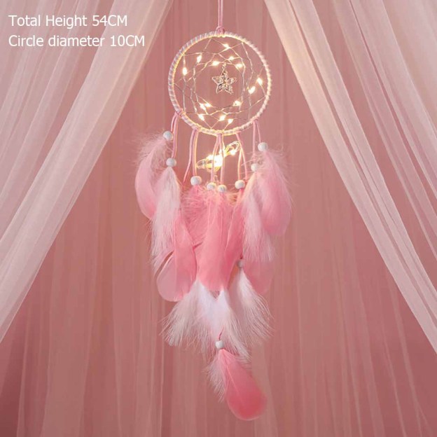 Mother's Day Gift Dream Catcher With String Lights-Engravingift