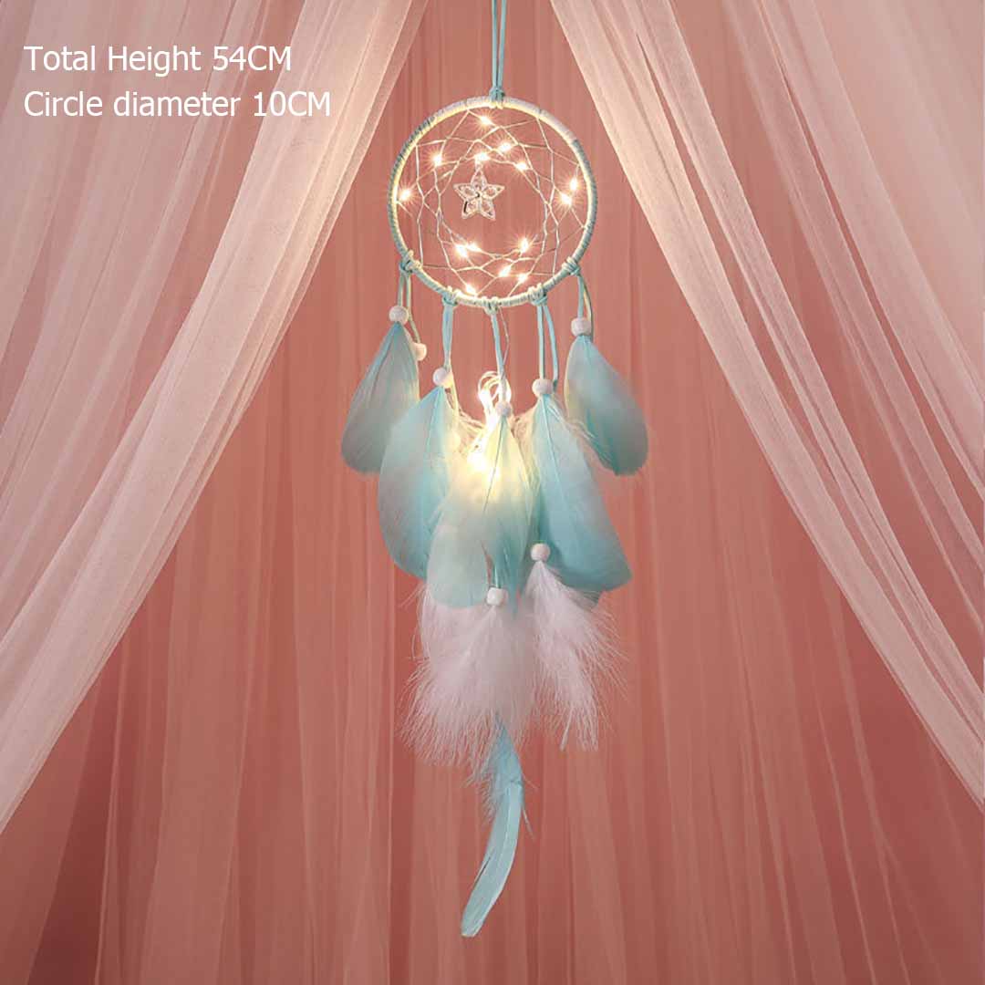 Mother's Day Gift Dream Catcher With String Lights-Engravingift