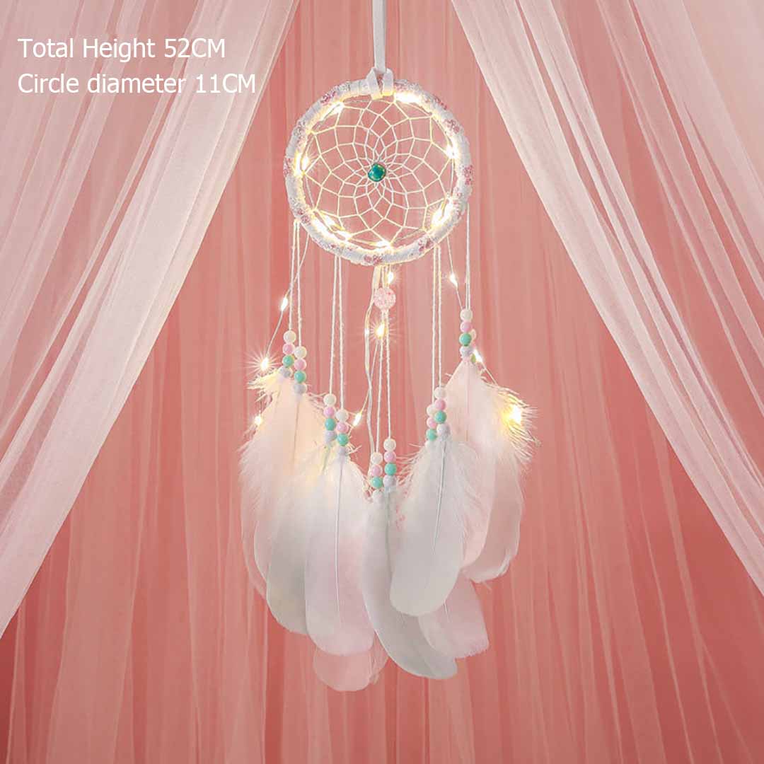 Mother's Day Gift Dream Catcher With String Lights-Engravingift