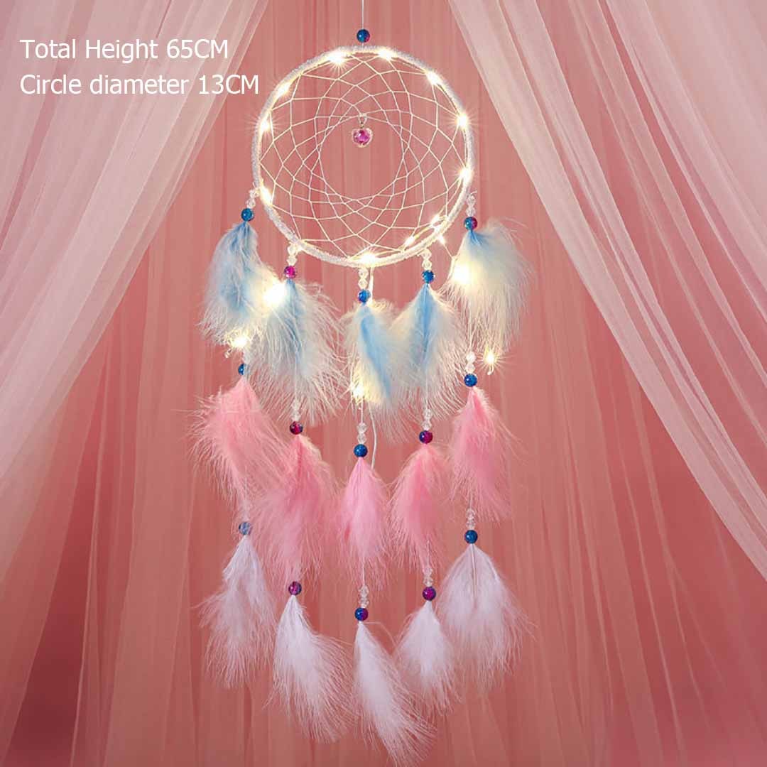 Mother's Day Gift Dream Catcher With String Lights-Engravingift