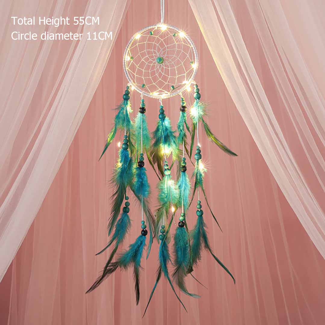 Mother's Day Gift Dream Catcher With String Lights-Engravingift