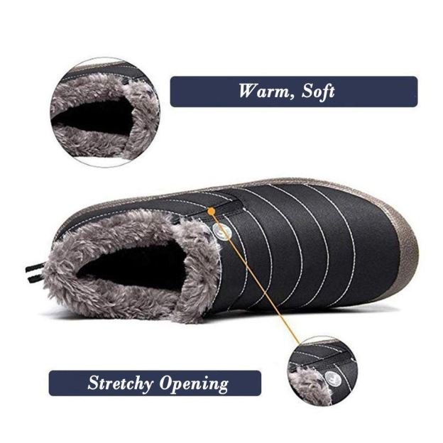 Christmas Gift Modern Anti Slip Snow Boots-Engravingift