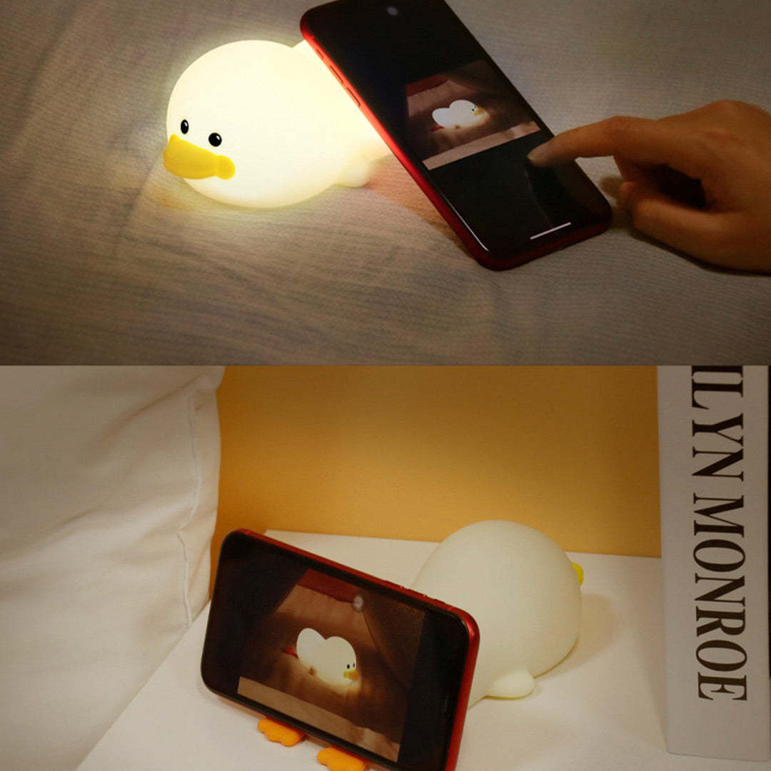 Mother's Day Gift Lying Duck Night Light-Engravingift
