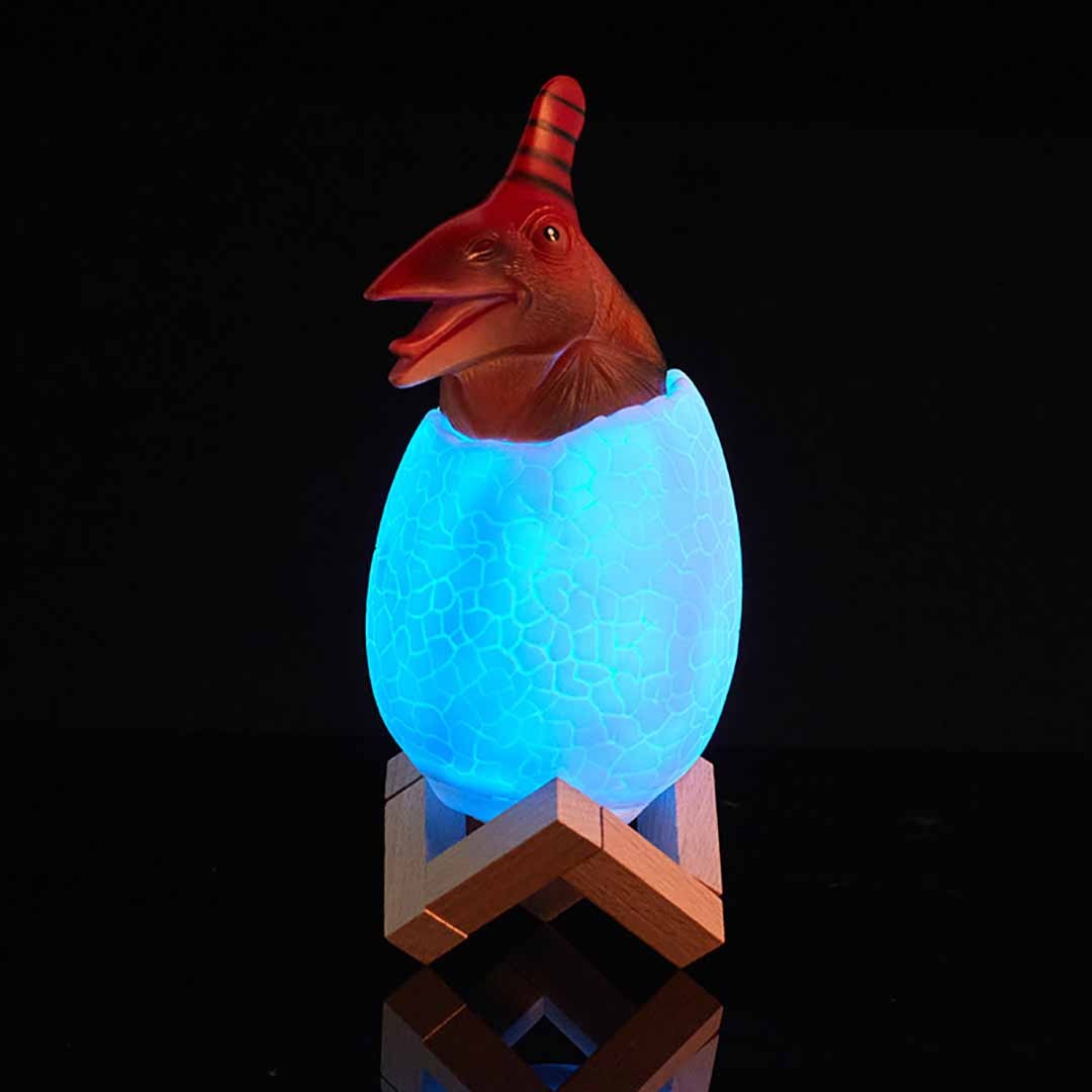 Christmas Gift 3D Dinosaur Egg Night Light-Engravingift