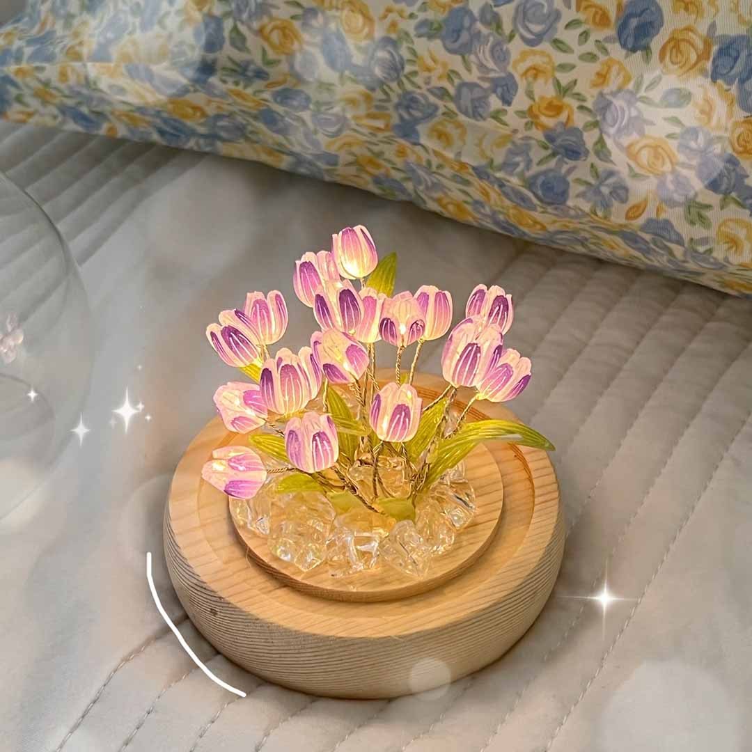 Mother's Day Gift DIY Tulip Night Light Material Pack-Engravingift