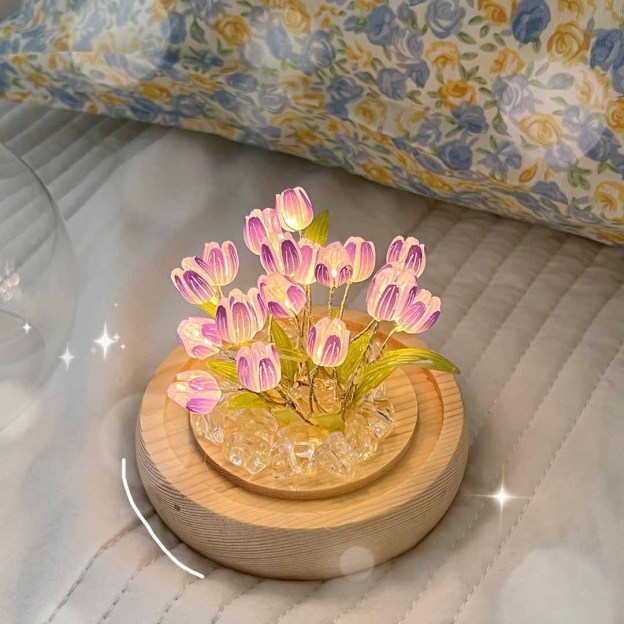 Mother's Day Gift DIY Tulip Night Light Material Pack-Engravingift