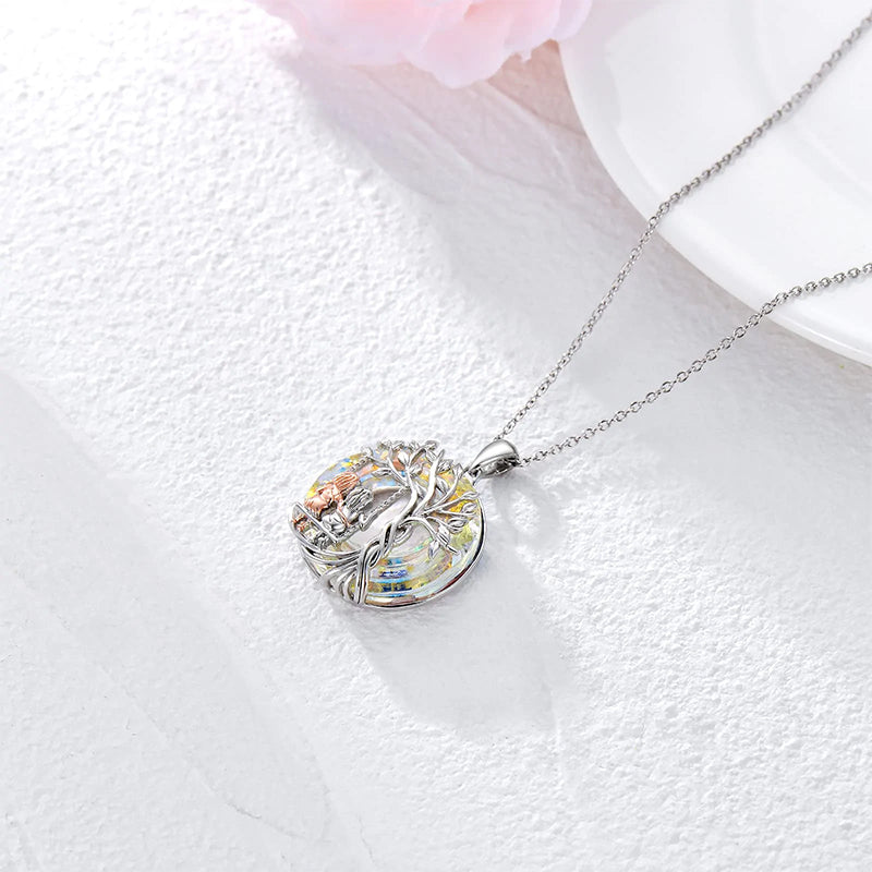 Mother's Day Sisters Gifts Tree of Life Sisters Necklace From Sisters-Engravingift