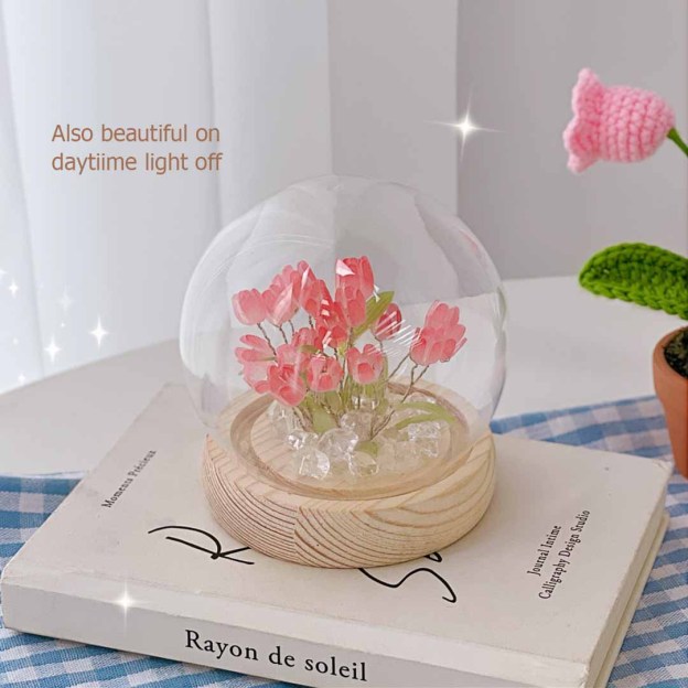 Mother's Day Gift DIY Tulip Night Light Material Pack-Engravingift