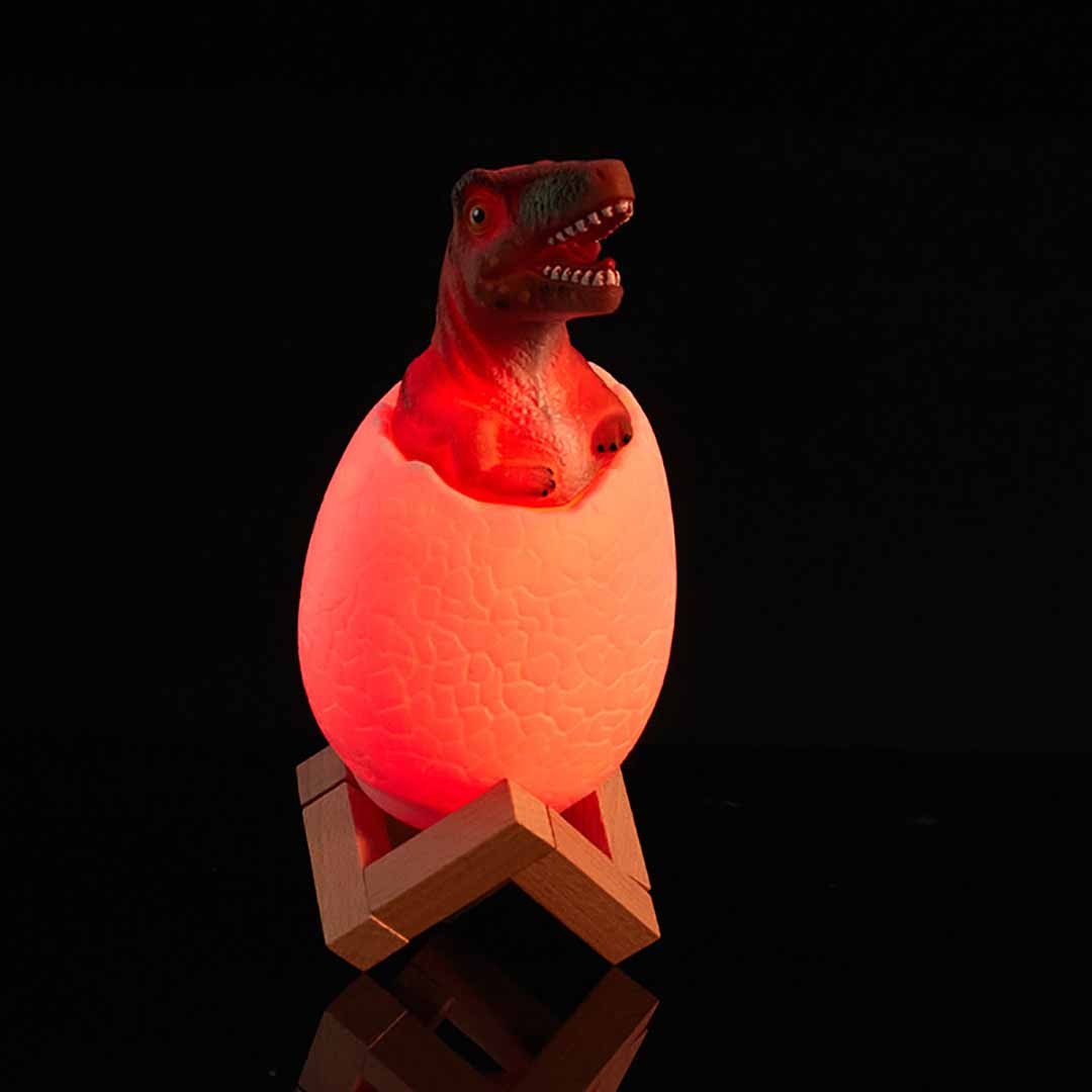 Christmas Gift 3D Dinosaur Egg Night Light-Engravingift