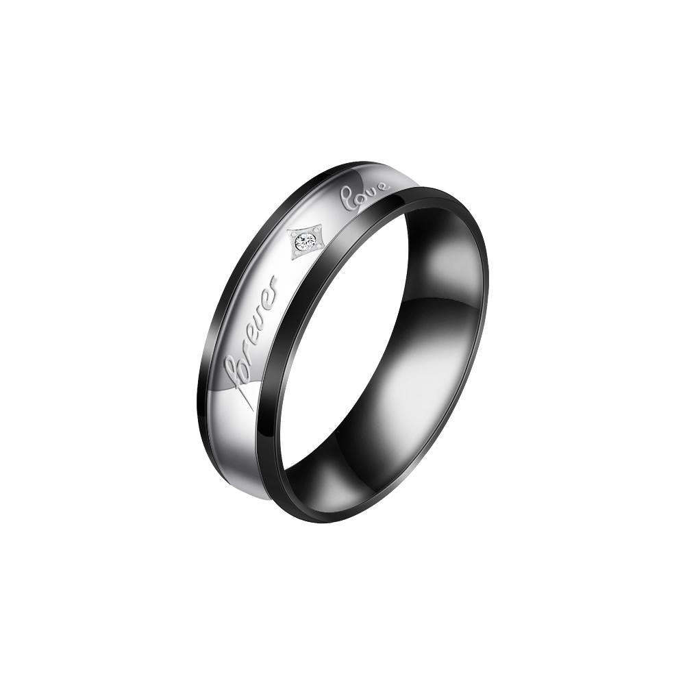 Mother'sDay Gift Mother'sDay gift Melody Forever Love Couple Diamond Ring-Engravingift