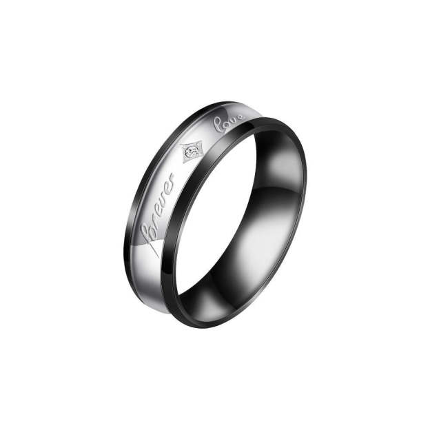 Mother'sDay Gift Mother'sDay gift Melody Forever Love Couple Diamond Ring-Engravingift