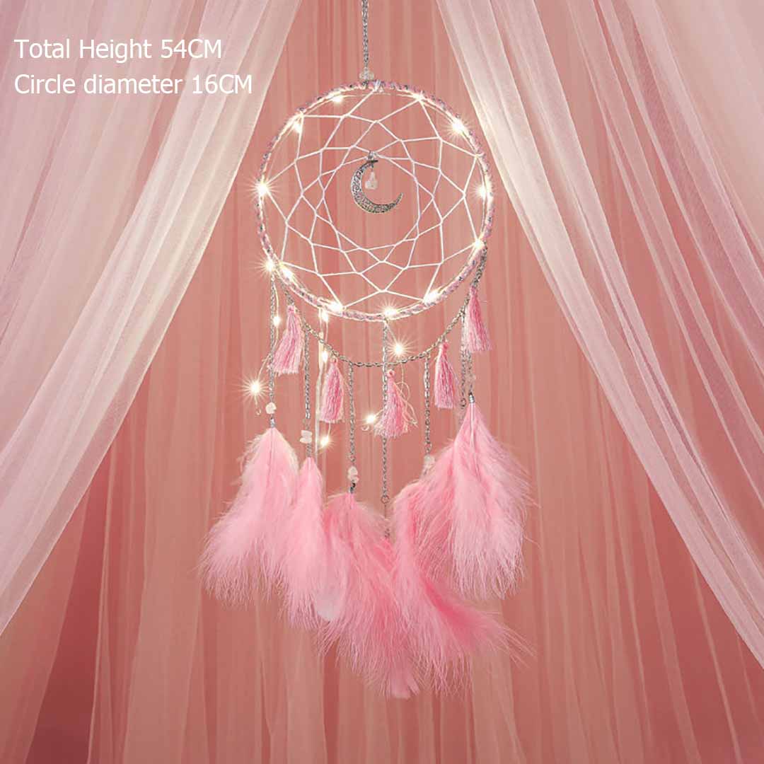 Mother's Day Gift Dream Catcher With String Lights-Engravingift