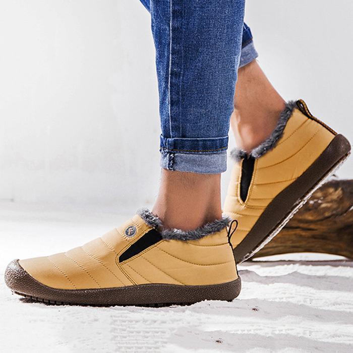 Christmas Gift Modern Anti Slip Snow Boots-Engravingift