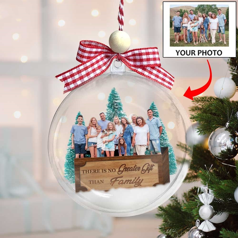 Christmas Gifts Personalized Photo Acrylic Ornament