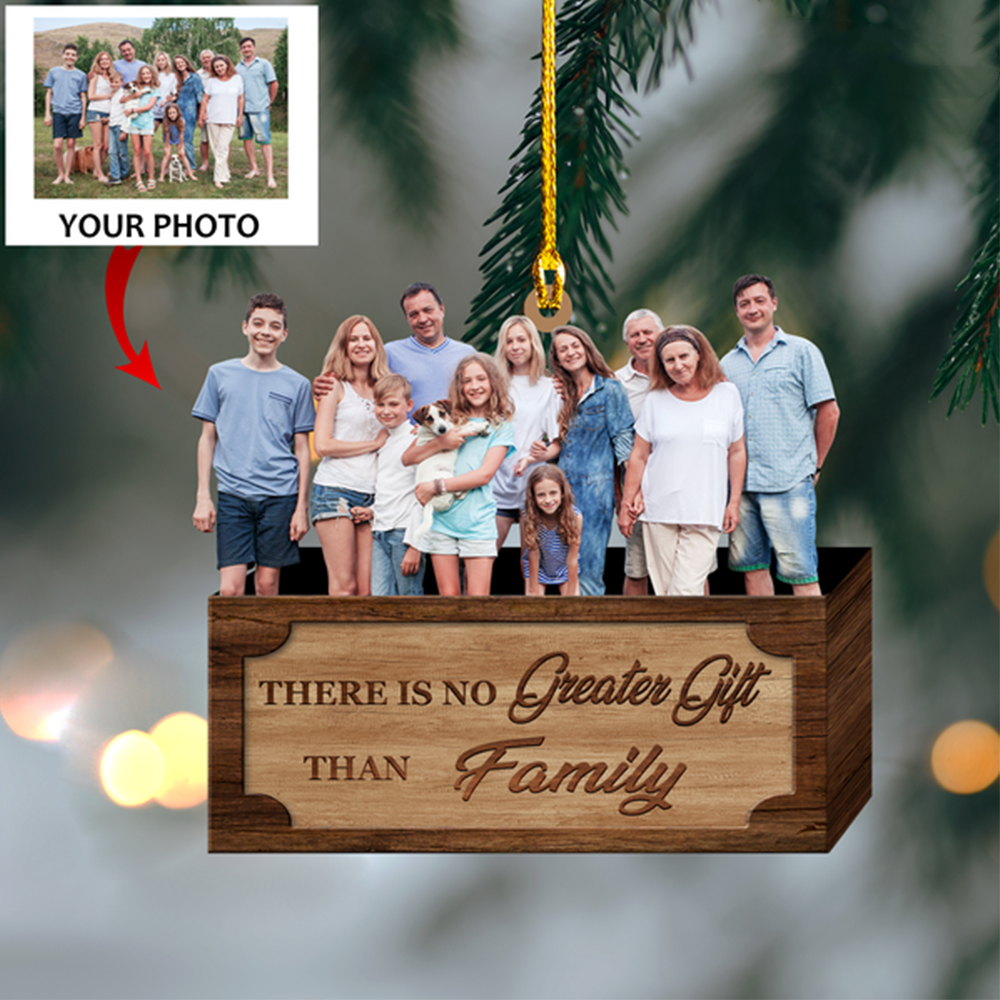 Christmas Gifts Personalized Photo Acrylic Ornament