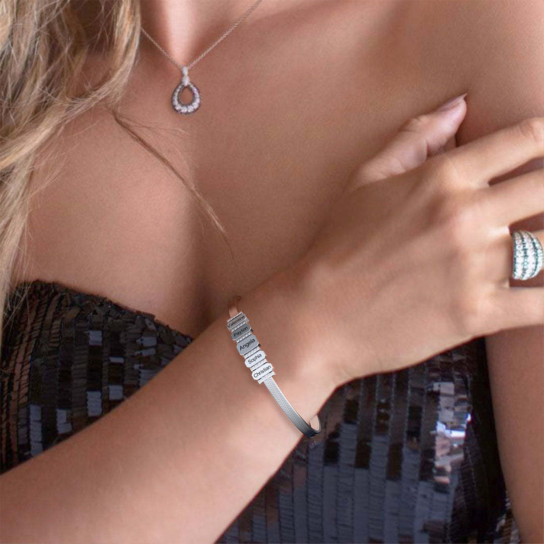 Snake-shaped Chains With Custom Diamond Family Beads