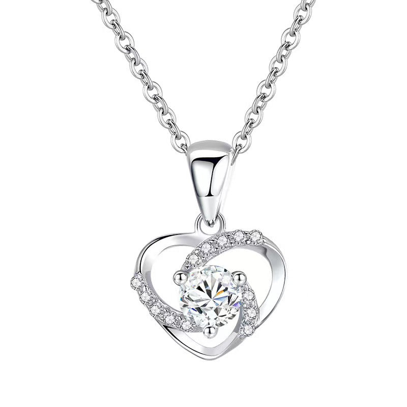 Mother's Day Gift To My Beautiful Wife-S925 Heart Love Necklace "You are the woman of my dreams" Gifts For Lover-Engravingift