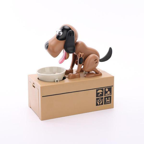 Christmas Gift Little Dog Piggy Bank-Engravingift