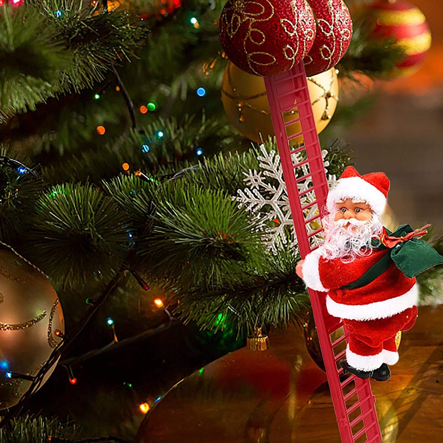 Christmas Gift Electric Climbing Santa- Limited Edition-Engravingift