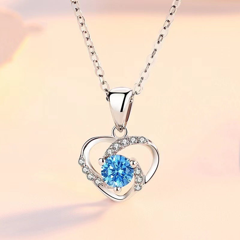 Mother's Day Gift To My Beautiful Wife-S925 Heart Love Necklace "You are the woman of my dreams" Gifts For Lover-Engravingift
