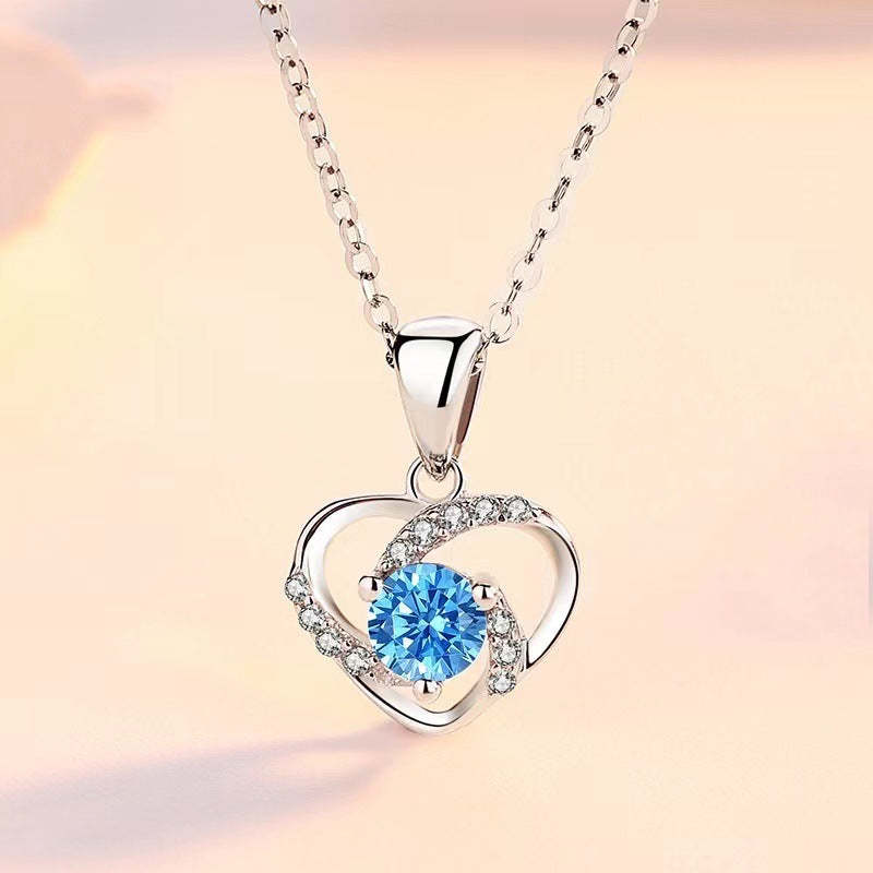 Mother's Day Gift To My Beautiful Wife-S925 Heart Love Necklace "You are the woman of my dreams" Gifts For Lover-Engravingift