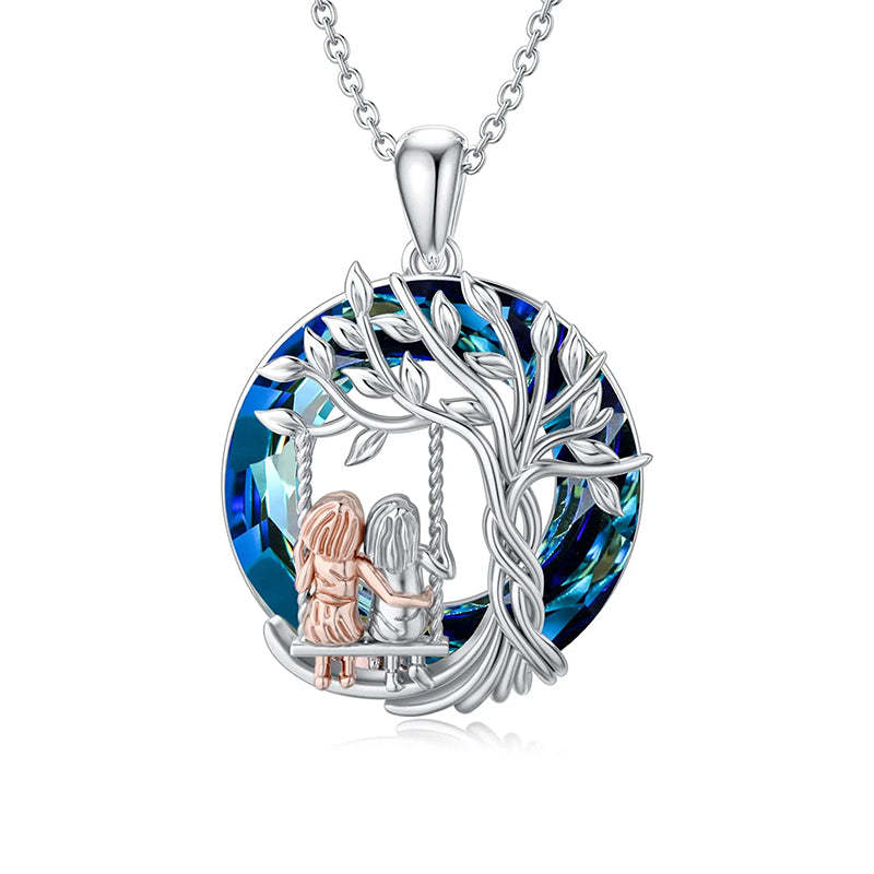 Mother's Day Sisters Gifts Tree of Life Sisters Necklace From Sisters-Engravingift