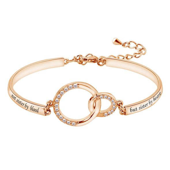 Mother's Day Gift Best Friend Bracelets for Women Friendship Charm Inspirational Bracelets-Engravingift