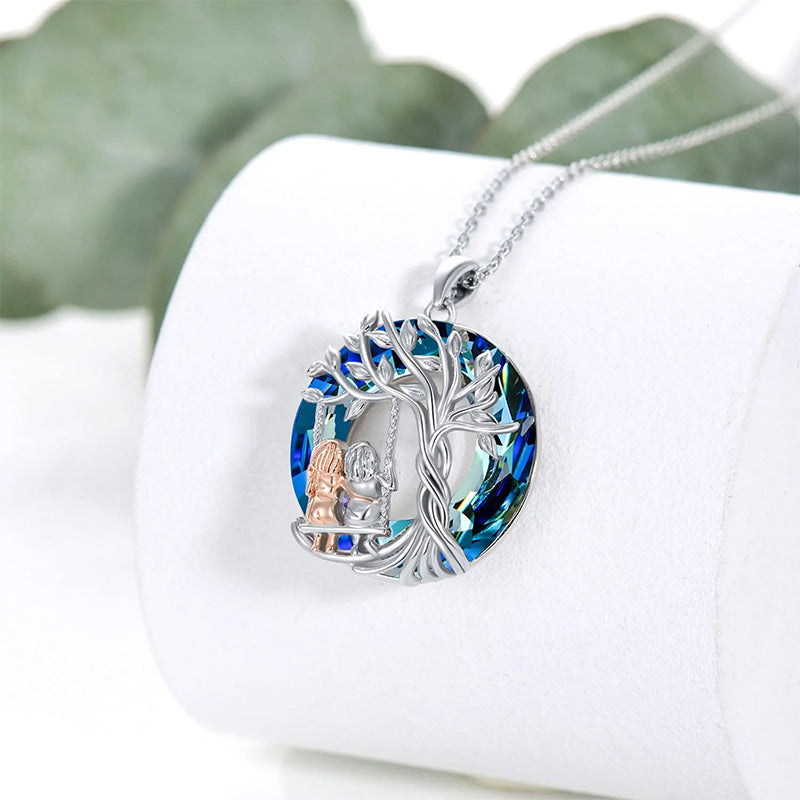 Mother's Day Sisters Gifts Tree of Life Sisters Necklace From Sisters-Engravingift