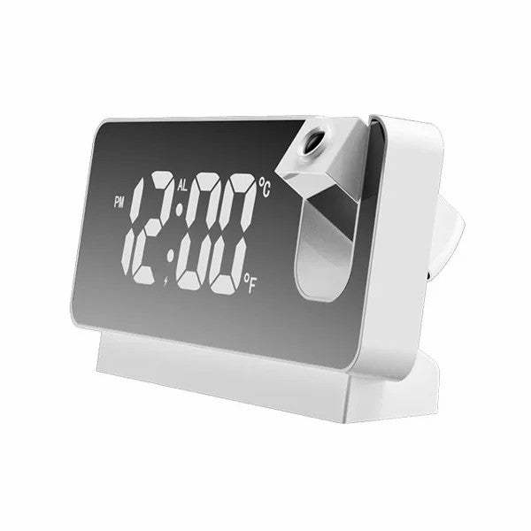 Christmas Gift Mirror projection Alarm Clock-Engravingift