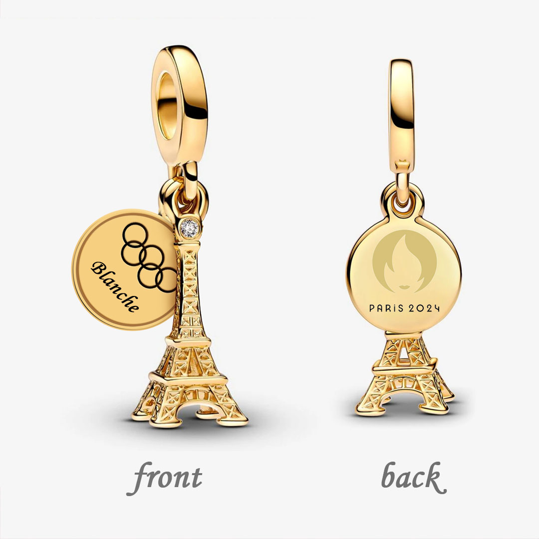 Eiffel Tower Olympic Pendant