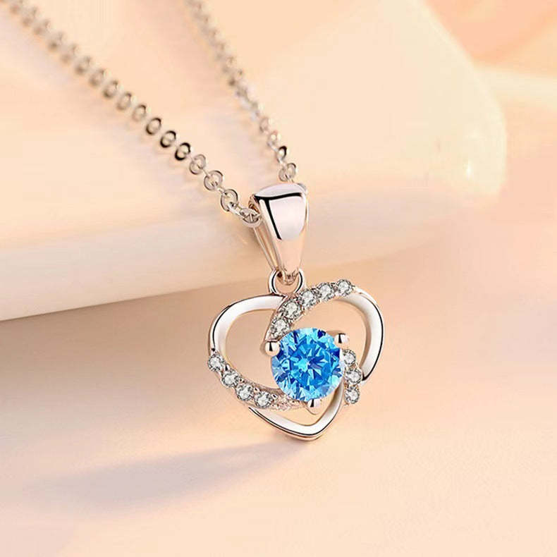 Mother's Day Gift To My Beautiful Wife-S925 Heart Love Necklace "You are the woman of my dreams" Gifts For Lover-Engravingift