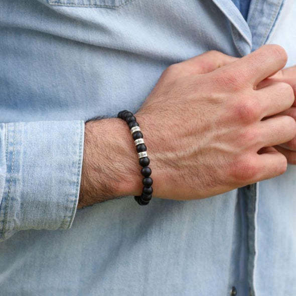 Christmas Gift Father's Day Gift! Custom Engraved Name Bracelet
