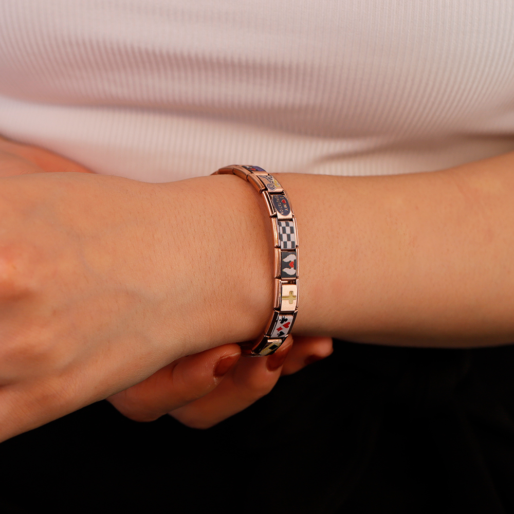 Christmas Gift Personalized Charm Italian Bracelet