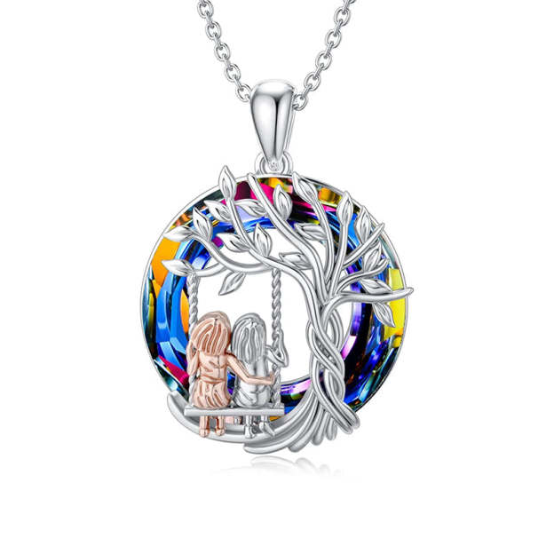 Mother's Day Sisters Gifts Tree of Life Sisters Necklace From Sisters-Engravingift
