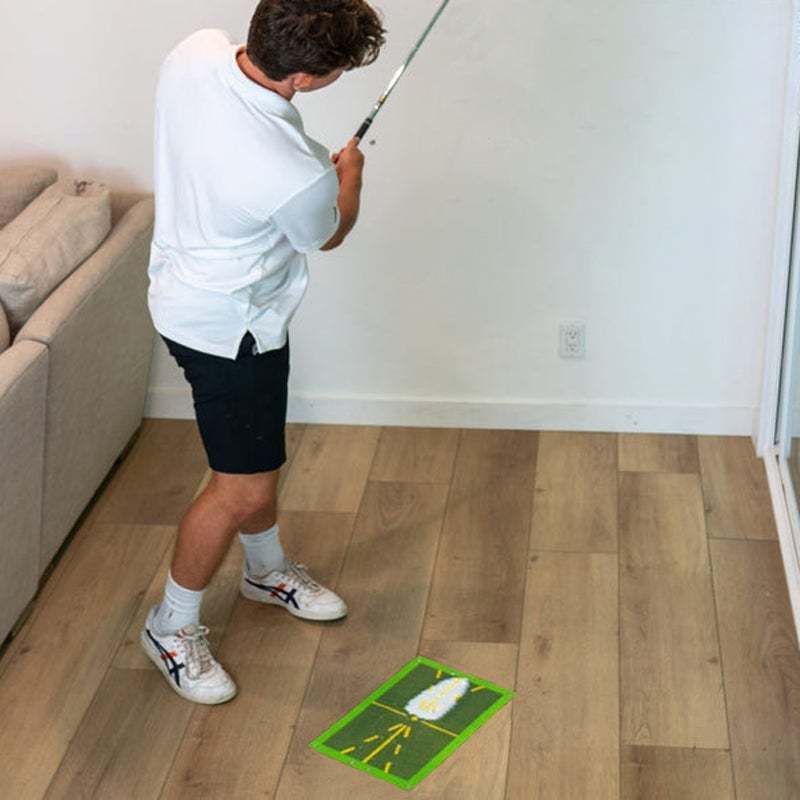 Christmas Gift 🔥BLACK FRIDAY SALE🔥 Golf Training Mat for Swing Detection Batting-Engravingift