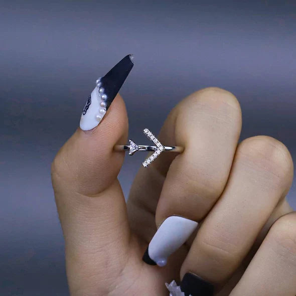Mother's Day Gift Mother and Daughter Triangle Thick and Thin Ring "Always Stick Together"-Engravingift