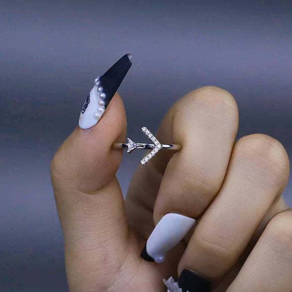 Mother's Day Gift Mother and Daughter Triangle Thick and Thin Ring "Always Stick Together"-Engravingift