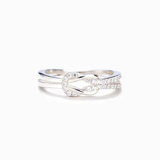 Christmas Gift For Love-S925 Infinity Love Knot Promise Ring "a knot that is not quite yet"