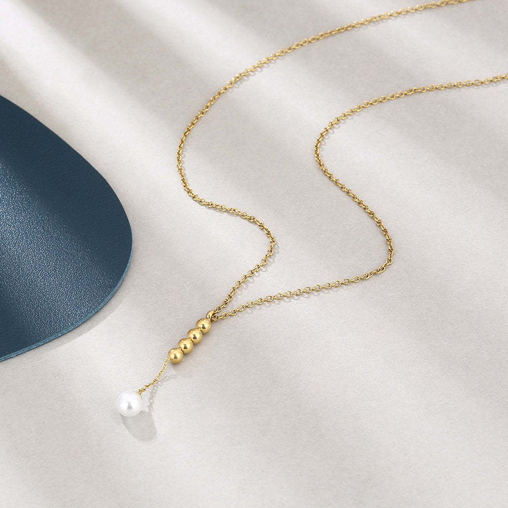 Mother's Day Gift Gold Gourd Pendant Necklace-Engravingift