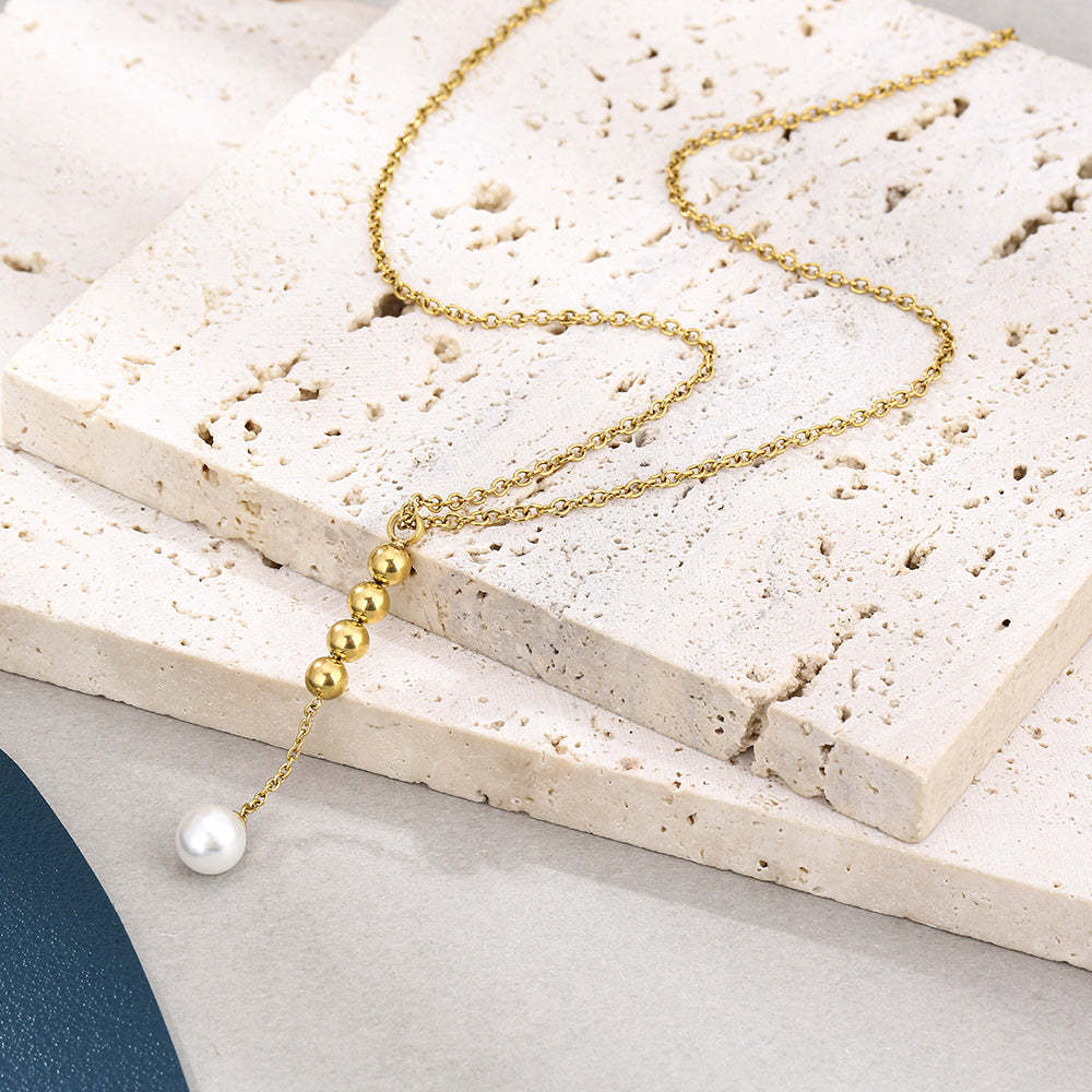 Mother's Day Gift Gold Gourd Pendant Necklace-Engravingift