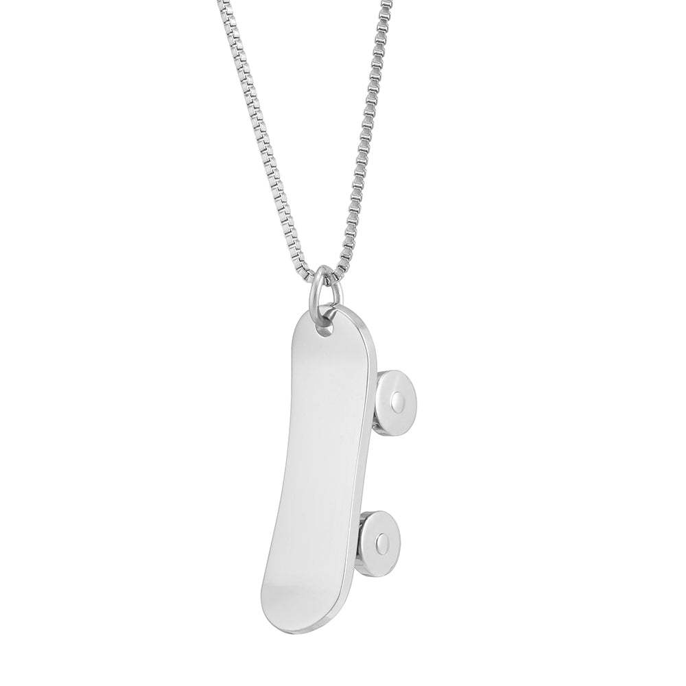 Mother's Day Gift Mini Skate Necklace-Engravingift
