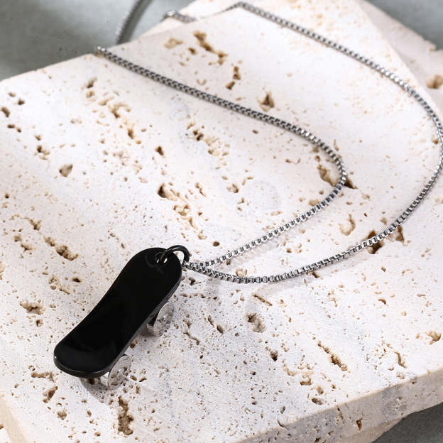 Mother's Day Gift Mini Skate Necklace-Engravingift