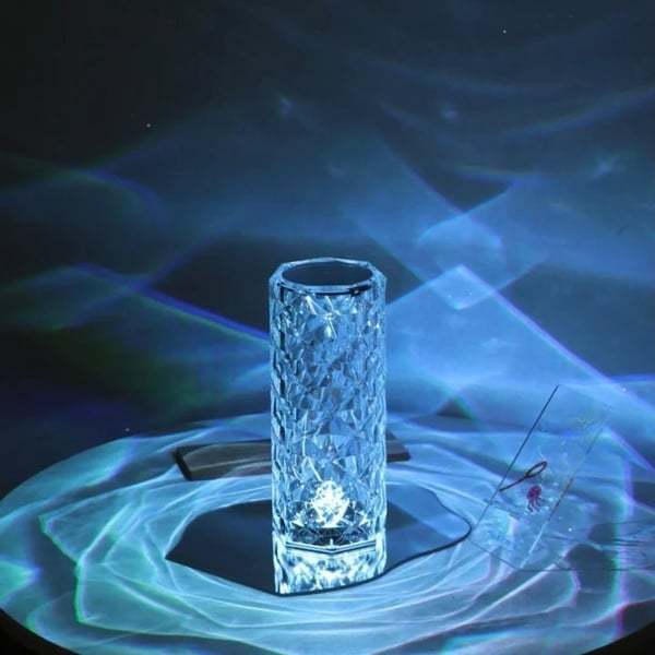 Christmas Gift Touching Control Rose Crystal Lamp - Buy 2 Free Shipping-Engravingift