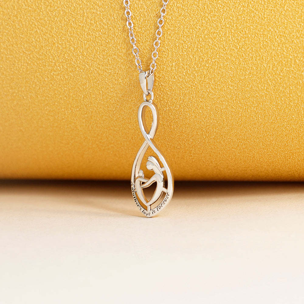Mother's Day Gift Maternal Love 8 Word Necklace-Engravingift