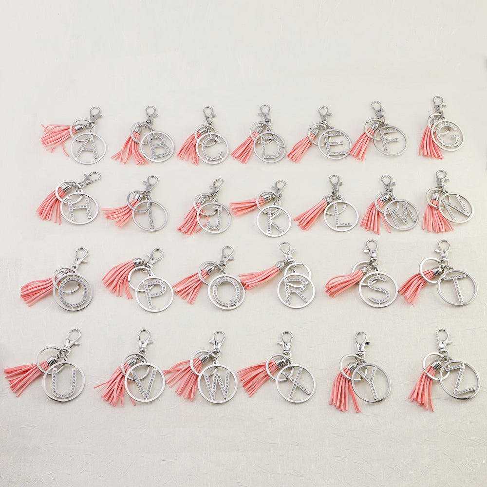 Mother's Day Gift A TO Z Letter  initial keychains-Engravingift