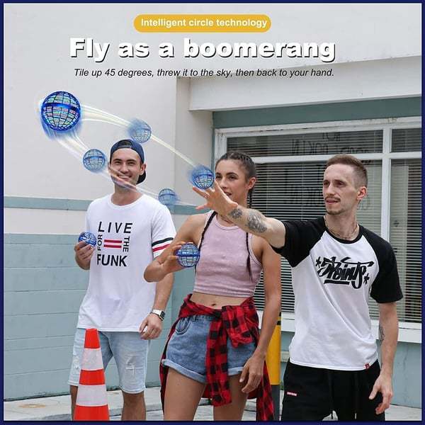 Christmas Gift New year present Flying Spinner Mini Drone Flying-Engravingift