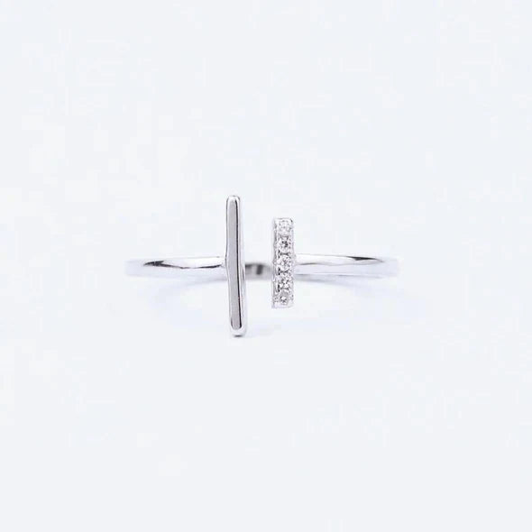 Mother's Day Gift Mother and Daughter Thick and Thin Ring "Always Stick Together"-Engravingift