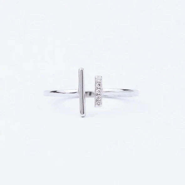 Mother's Day Gift Mother and Daughter Thick and Thin Ring "Always Stick Together"-Engravingift