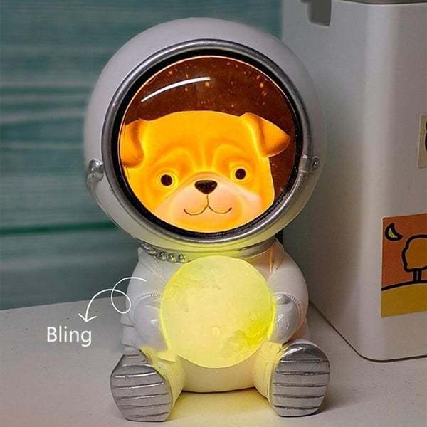 Mother's Day Gift Pet Astronaut Night Light-Engravingift