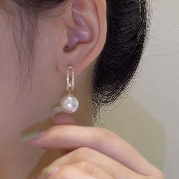 Mother's Day Gift Pearl earrings (various wearing styles)-Engravingift